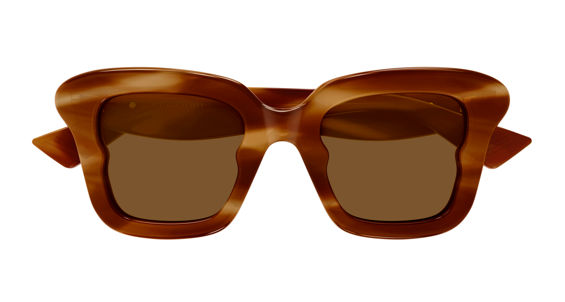 Sonnenbrillen bottega veneta bv1493s 002 havana butterfly femenino größe 48mm - Detailansicht