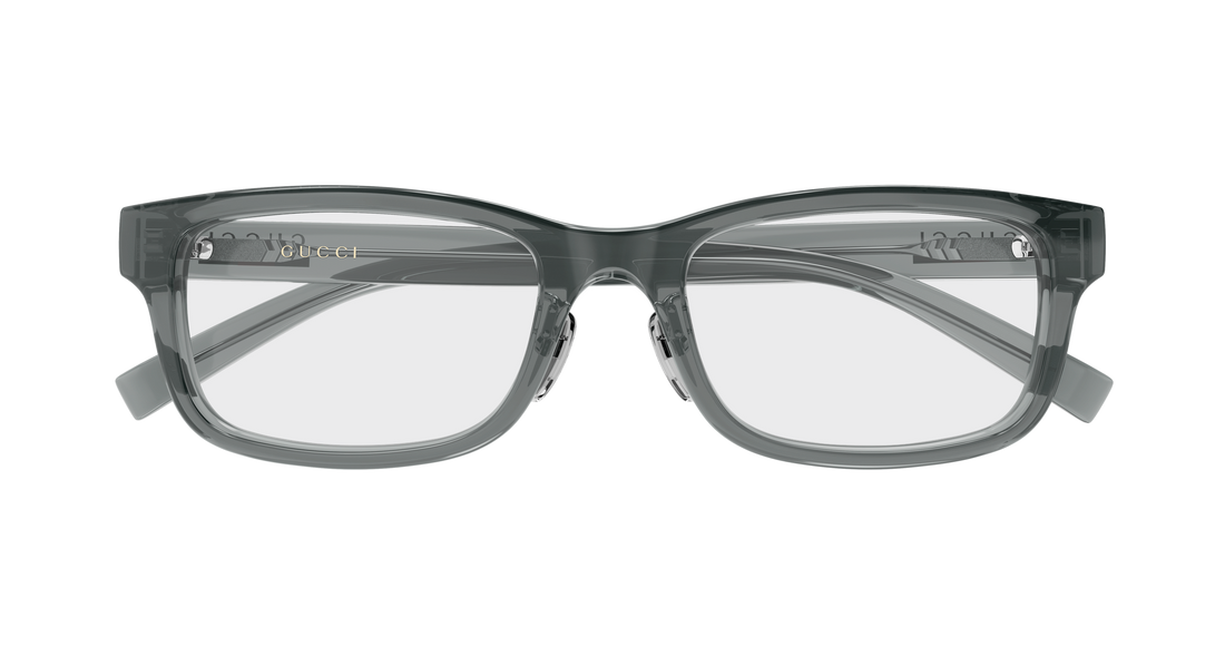 Lunettes de vue gucci gg2143oj 005 gris rectangular / squared masculino taille 51mm - Vue détaillée