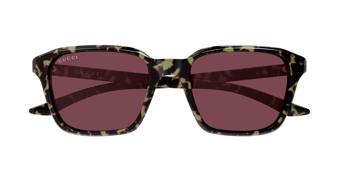 Óculos de sol gucci gg2078s 003 havana rectangular / squared masculino tamanho 52mm - Vista de detalhe