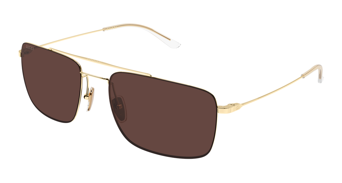Sonnenbrillen gucci gg2256sa 003 dorado rectangular / squared masculino größe 59mm - Hauptansicht