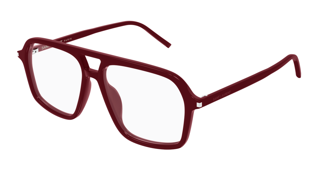 Brillen saint laurent sl 960 006 rojo pilot/navigator femenino größe 55mm - Hauptansicht