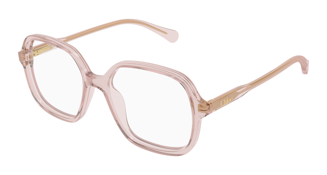 Gafas graduadas chloé cc0027o 004 rosa geometrical/directional infantil talla 49mm - Vista principal