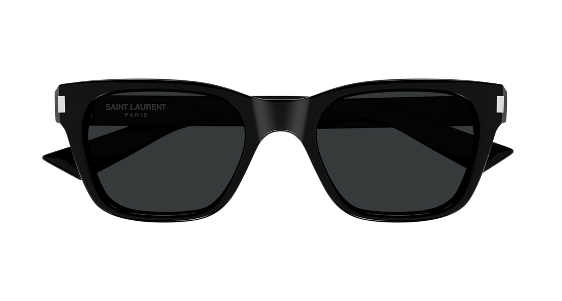 Óculos de sol saint laurent sl 874 001 negro rectangular / squared unisex tamanho 52mm - Vista de detalhe