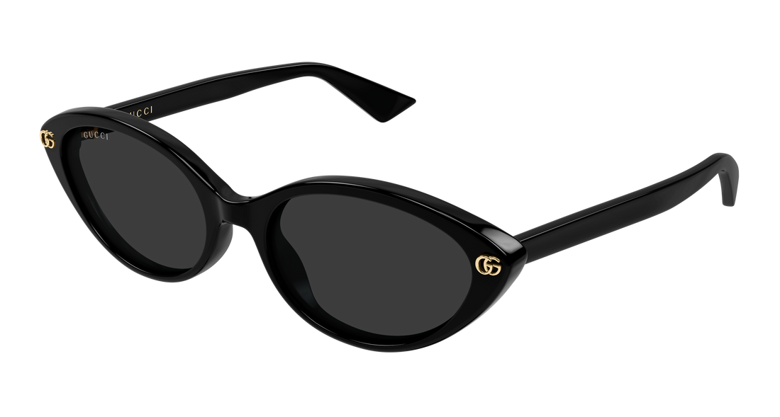 Sunglasses gucci gg2110s 001 negro cat eye femenino size 54mm - Main view