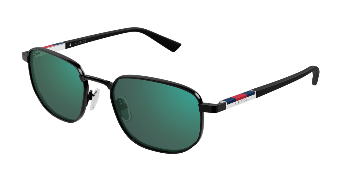 Occhiali da sole gucci gg2093s 004 negro rectangular / squared masculino taglia 54mm - Vista principale