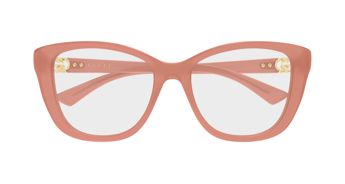 Lunettes de vue gucci gg2195o 003 rosa cat eye femenino taille 53mm - Vue détaillée