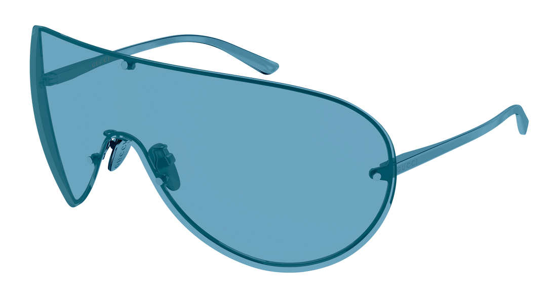 Sonnenbrillen gucci gg2271s 002 azul shield femenino größe 99mm - Hauptansicht