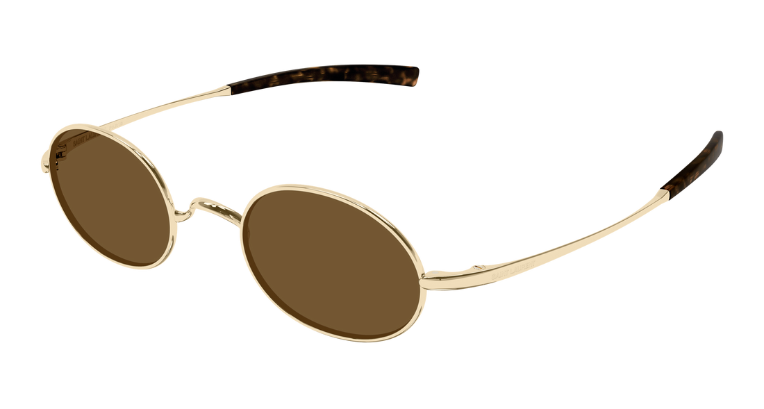 Lunettes de soleil saint laurent sl 948 t 003 dorado round/oval/panthos masculino taille 47mm - Vue principale