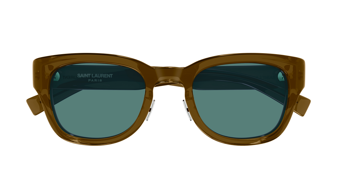Sonnenbrillen saint laurent sl 957/j 003 marron rectangular / squared femenino größe 50mm - Detailansicht