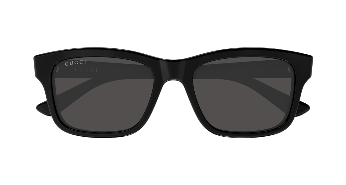 Lunettes de soleil gucci gg2243sk 001 negro rectangular / squared masculino taille 54mm - Vue détaillée