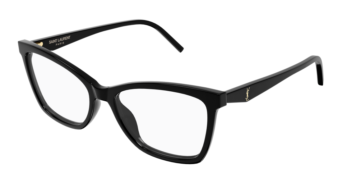 Lunettes de vue saint laurent sl m183 001 negro cat eye femenino taille 57mm - Vue principale
