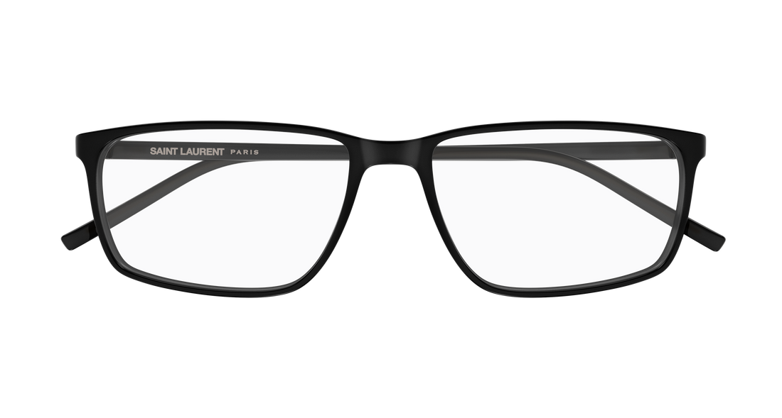 Brillen saint laurent sl 886 001 negro rectangular / squared masculino größe 57mm - Detailansicht