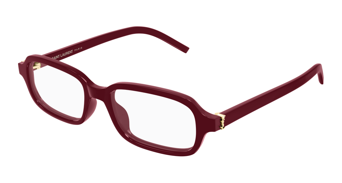 Lunettes de vue saint laurent sl m180 005 rojo rectangular / squared masculino taille 52mm - Vue principale