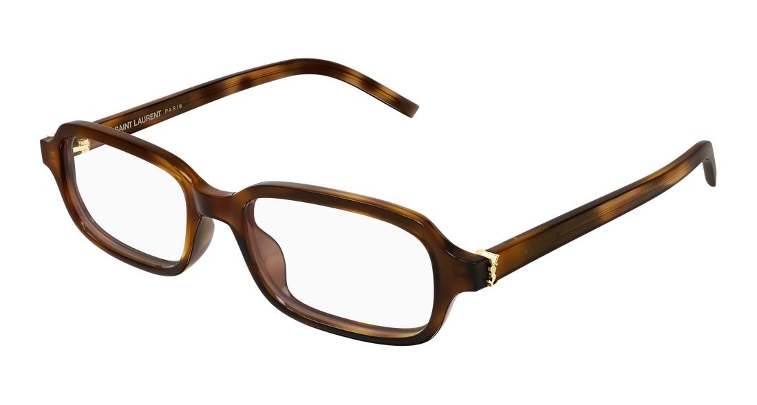 Brillen saint laurent sl m180/f 003 havana rectangular / squared femenino größe 52mm - Hauptansicht