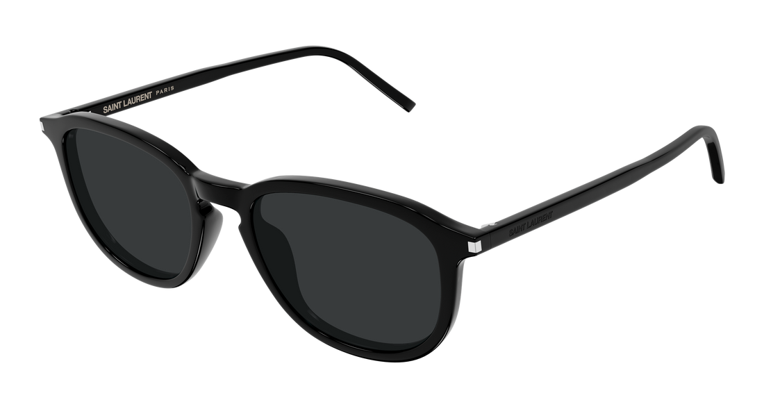 Sonnenbrillen saint laurent sl 939 001 negro round/oval/panthos masculino größe 52mm - Hauptansicht
