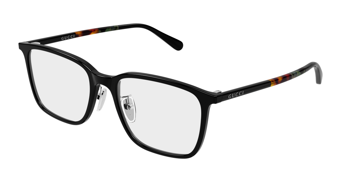 Lunettes de vue gucci gg2267oa 002 negro rectangular / squared masculino taille 54mm - Vue principale
