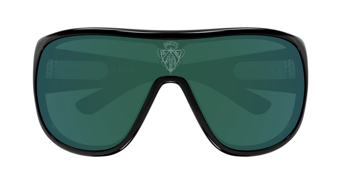 Óculos de sol gucci gg2168s 007 negro mask masculino tamanho 99mm - Vista de detalhe