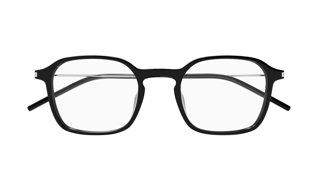 Lunettes de vue saint laurent sl 954 001 negro rectangular / squared masculino taille 49mm - Vue détaillée