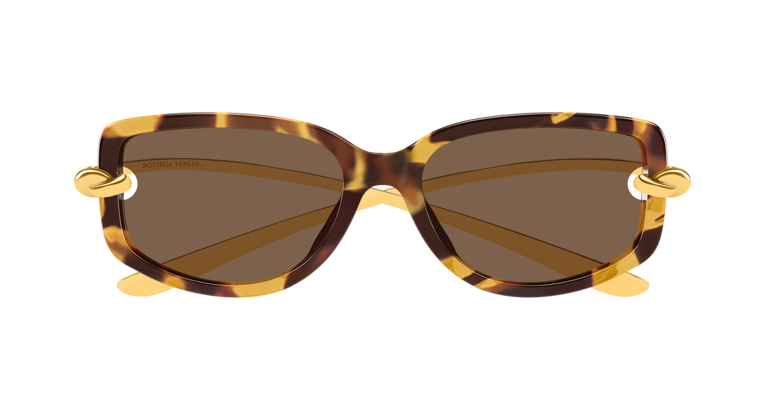 Gafas de sol bottega veneta bv1440sa 002 havana geometrical/directional femenino talla 59mm - Vista de detalle