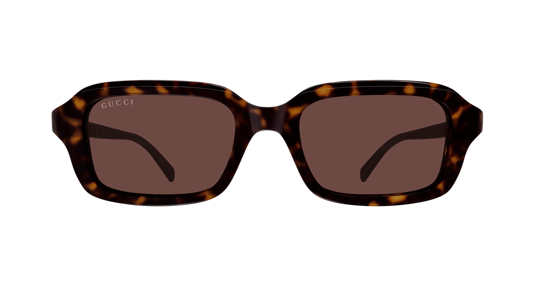 Gafas de sol gucci gg2152s 002 havana rectangular / squared femenino talla 50mm - Vista de detalle