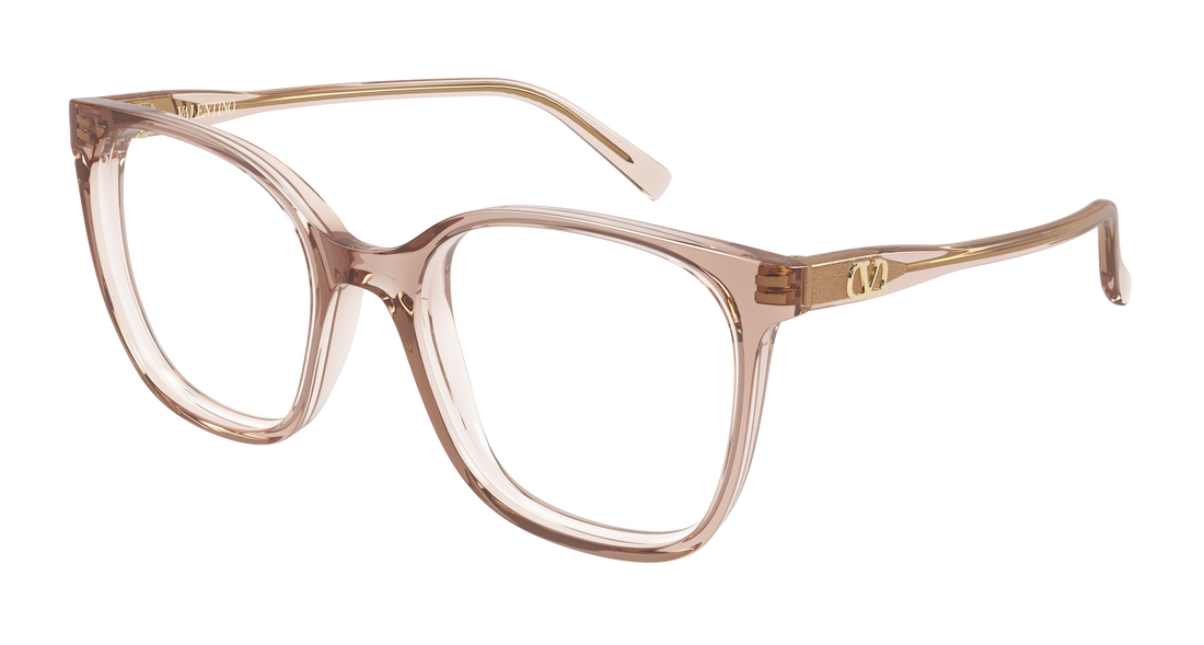 Brillen valentino vg0019o 012 beige rectangular / squared femenino größe 55mm - Hauptansicht