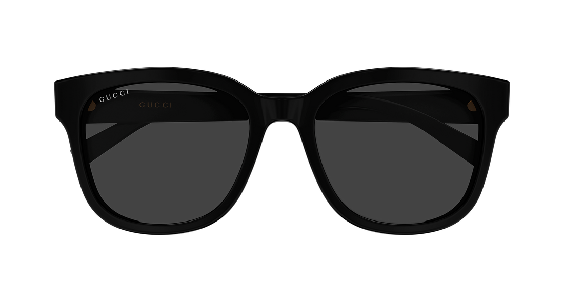 Óculos de sol gucci gg2126sk 001 negro round/oval/panthos femenino tamanho 55mm - Vista de detalhe