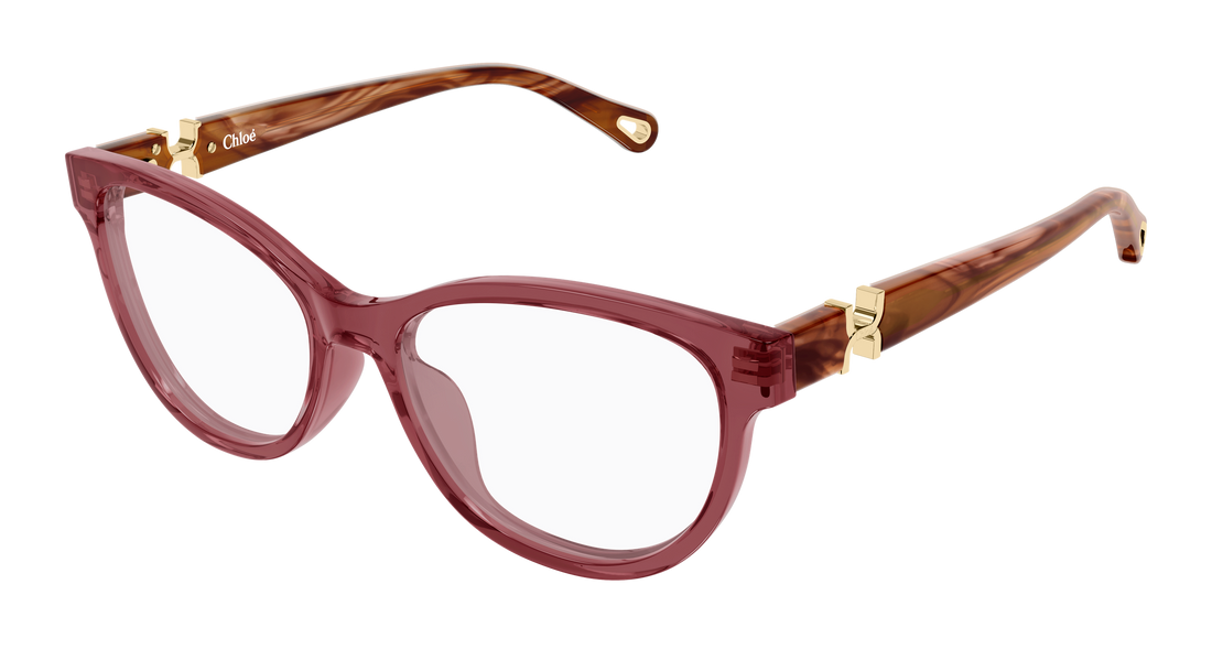 Lunettes de vue chloé ch0411ol 003 rojo cat eye femenino taille 51mm - Vue principale