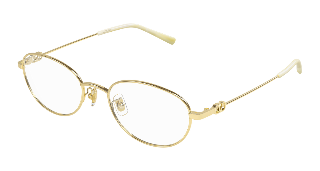 Lunettes de vue valentino vg0066oa 003 dorado round/oval/panthos femenino taille 53mm - Vue principale