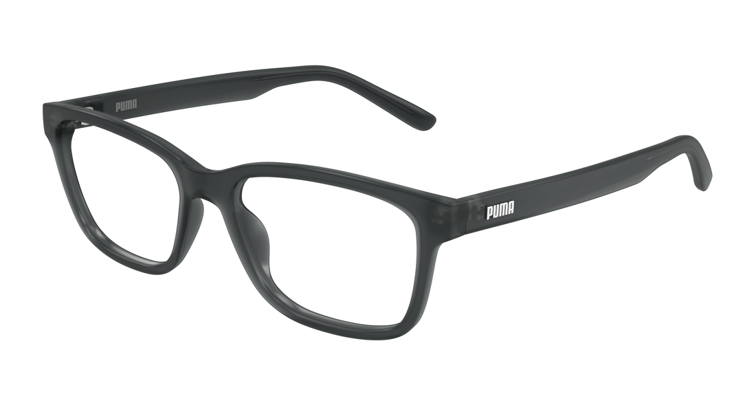 Óculos graduados puma pu0529o 002 gris rectangular / squared masculino tamanho 55mm - Vista principal