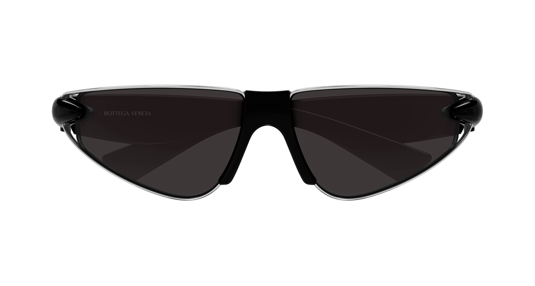 Lunettes de soleil bottega veneta bv1523s 003 negro cat eye femenino taille 58mm - Vue détaillée