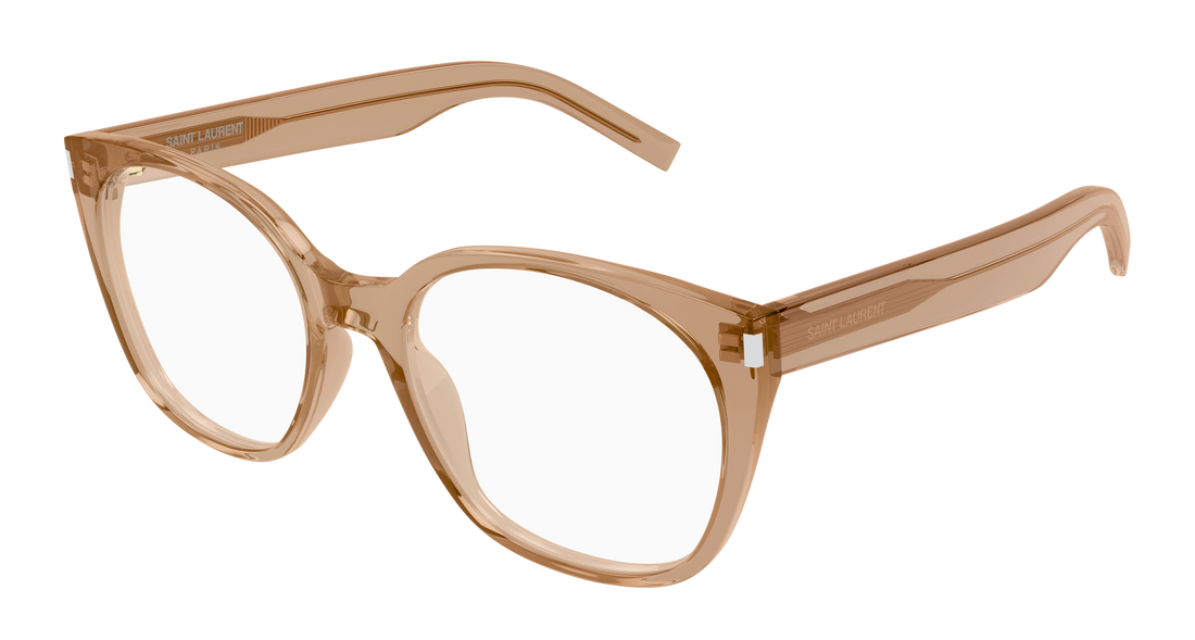 Brillen saint laurent sl 897 005 marron cat eye femenino größe 55mm - Hauptansicht