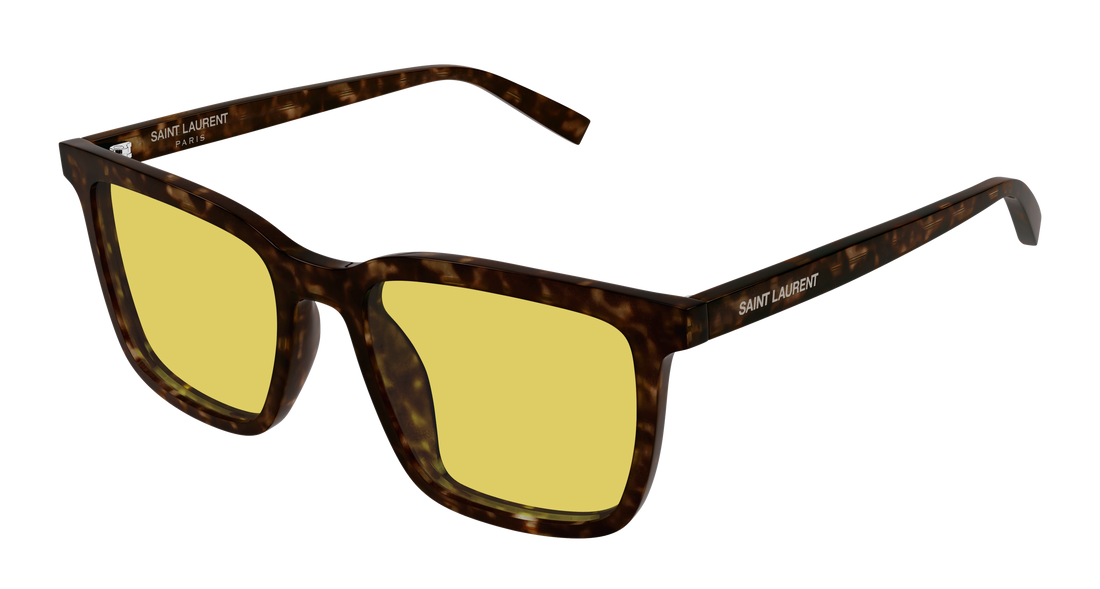 Óculos de sol saint laurent sl 500 008 havana rectangular / squared masculino tamanho 54mm - Vista principal