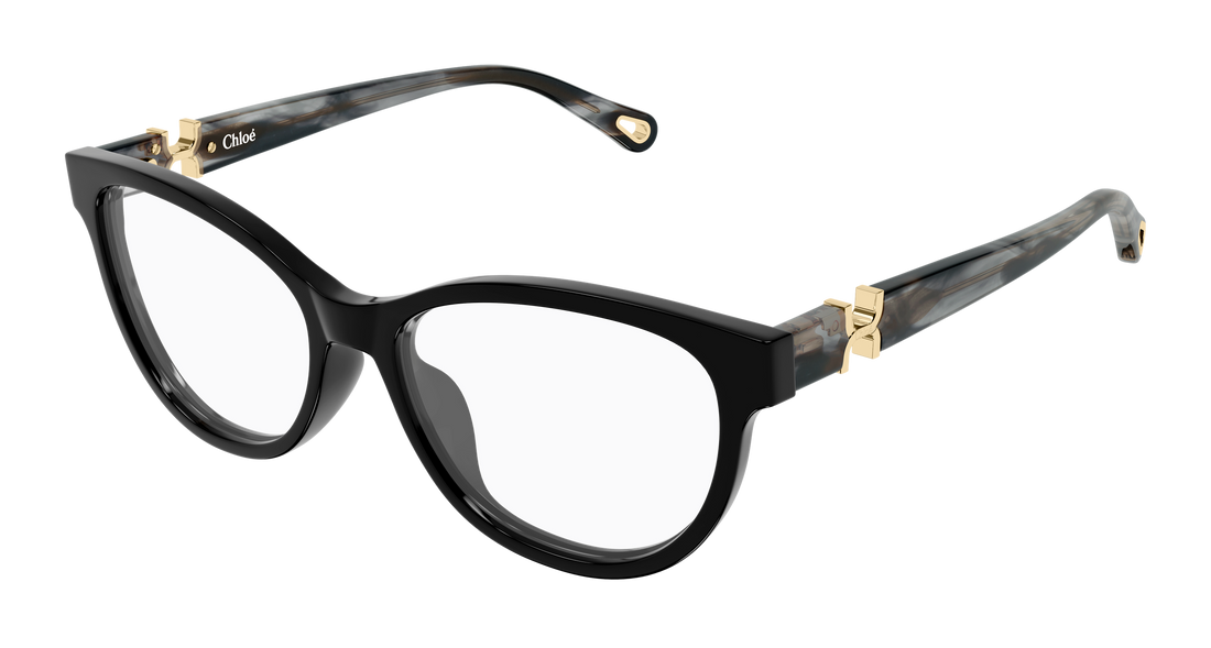 Lunettes de vue chloé ch0411ol 001 negro cat eye femenino taille 51mm - Vue principale