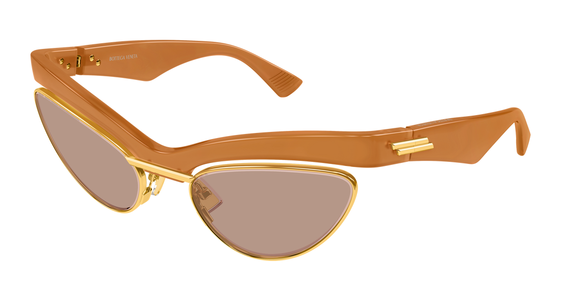Óculos de sol bottega veneta bv1480s 005 naranja unisex tamanho 59mm - Vista principal
