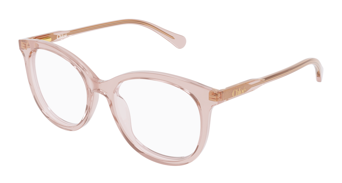 Gafas graduadas chloé cc0028o 004 rosa round/oval/panthos infantil talla 48mm - Vista principal
