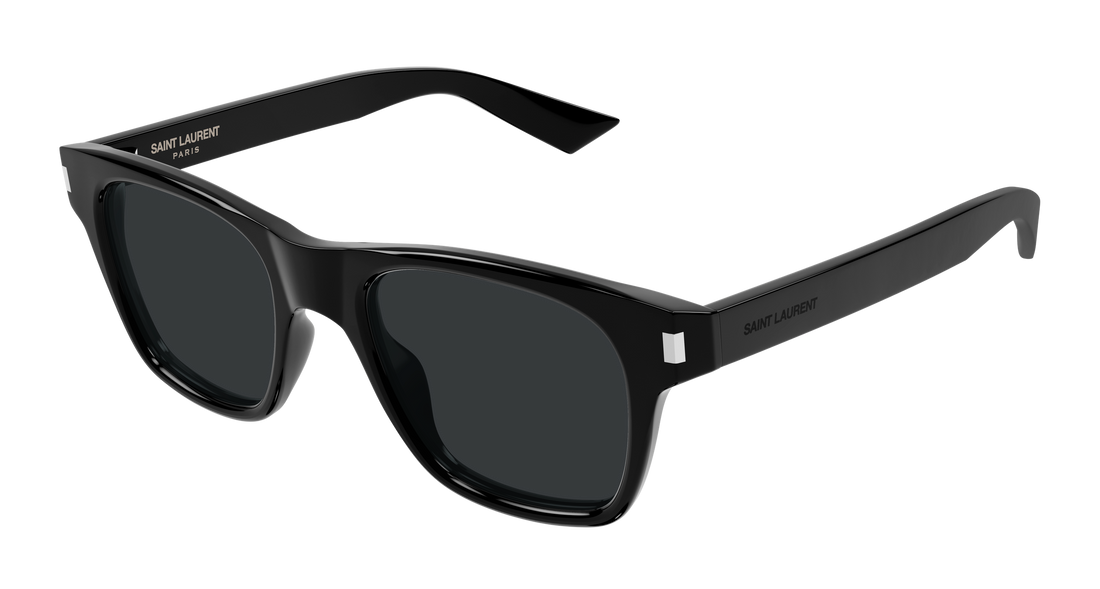 Óculos de sol saint laurent sl 875 001 negro rectangular / squared masculino tamanho 50mm - Vista principal