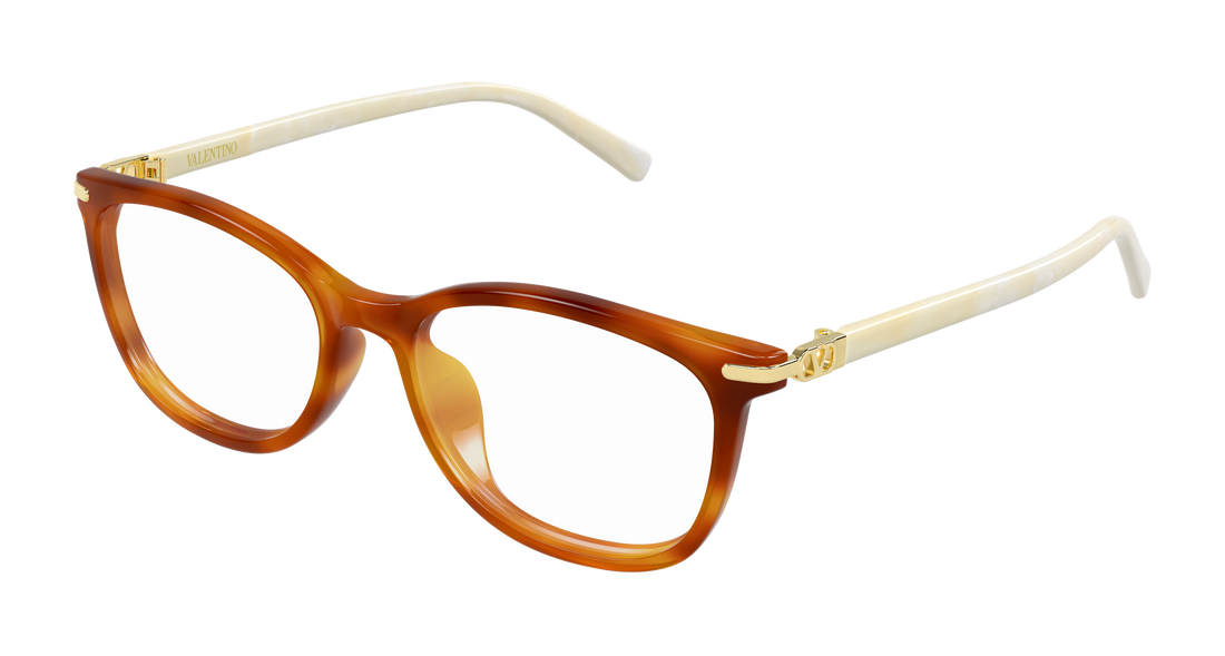 Brillen valentino vg0051oa 003 havana rectangular / squared femenino größe 54mm - Hauptansicht