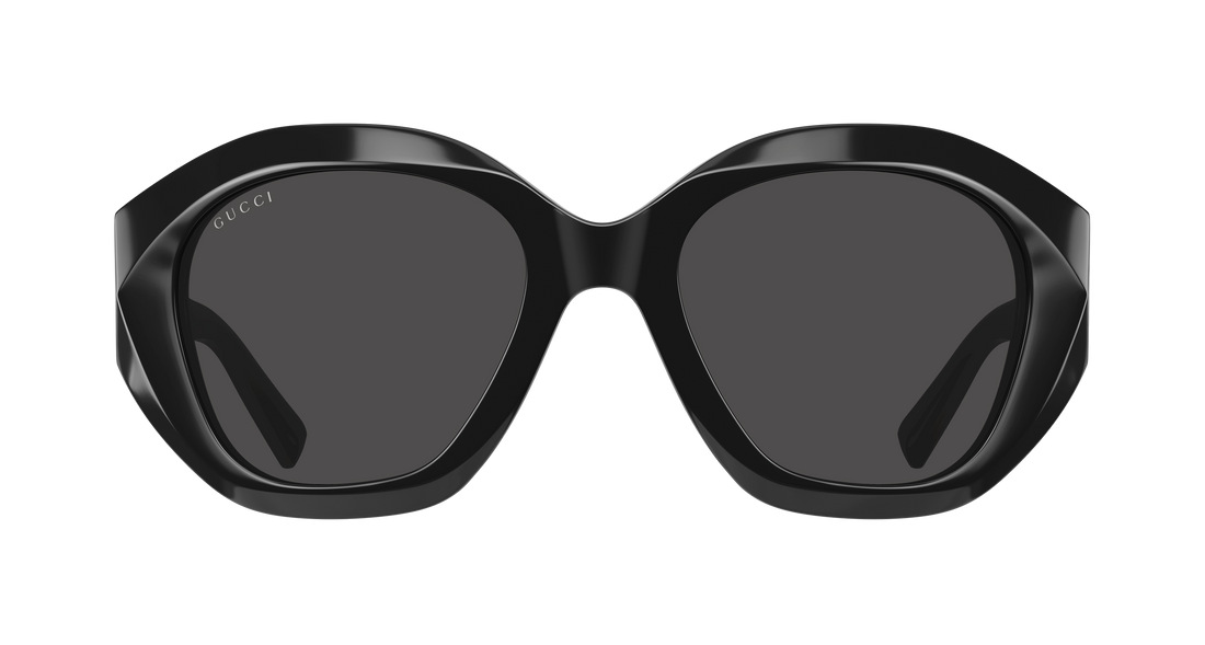 Sonnenbrillen gucci gg2200s 001 negro geometrical/directional femenino größe 56mm - Detailansicht
