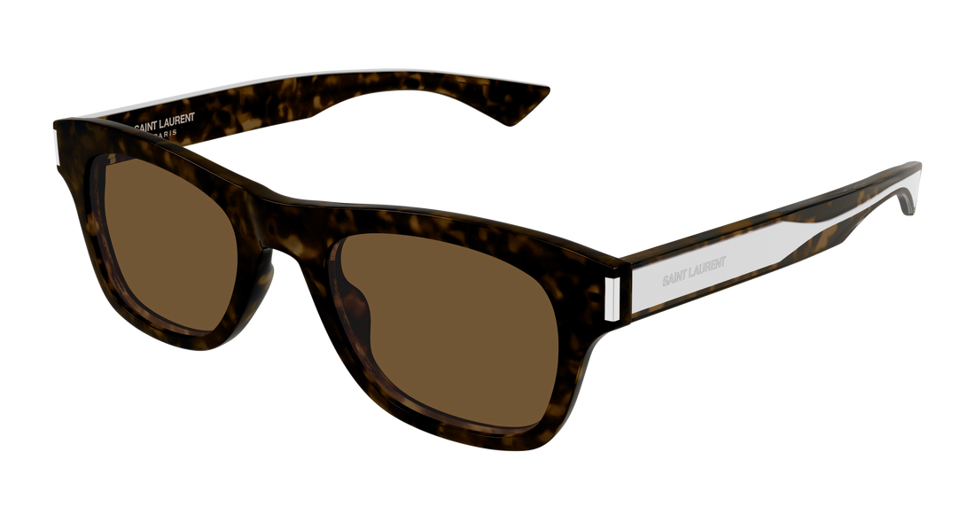 Óculos de sol saint laurent sl 877 006 havana rectangular / squared masculino tamanho 51mm - Vista principal