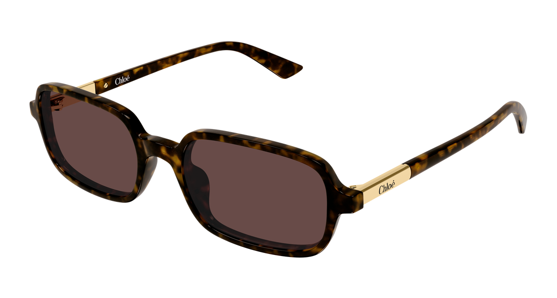 Gafas de sol chloé ch0363s 002 havana rectangular / squared femenino talla 53mm - Vista principal