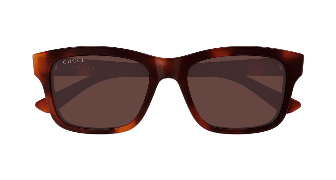 Sonnenbrillen gucci gg2243s 002 havana rectangular / squared masculino größe 54mm - Detailansicht