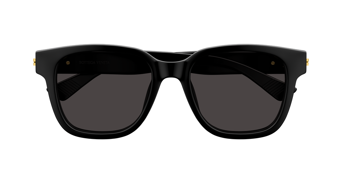 Óculos de sol bottega veneta bv1461sk 001 negro rectangular / squared masculino tamanho 54mm - Vista de detalhe