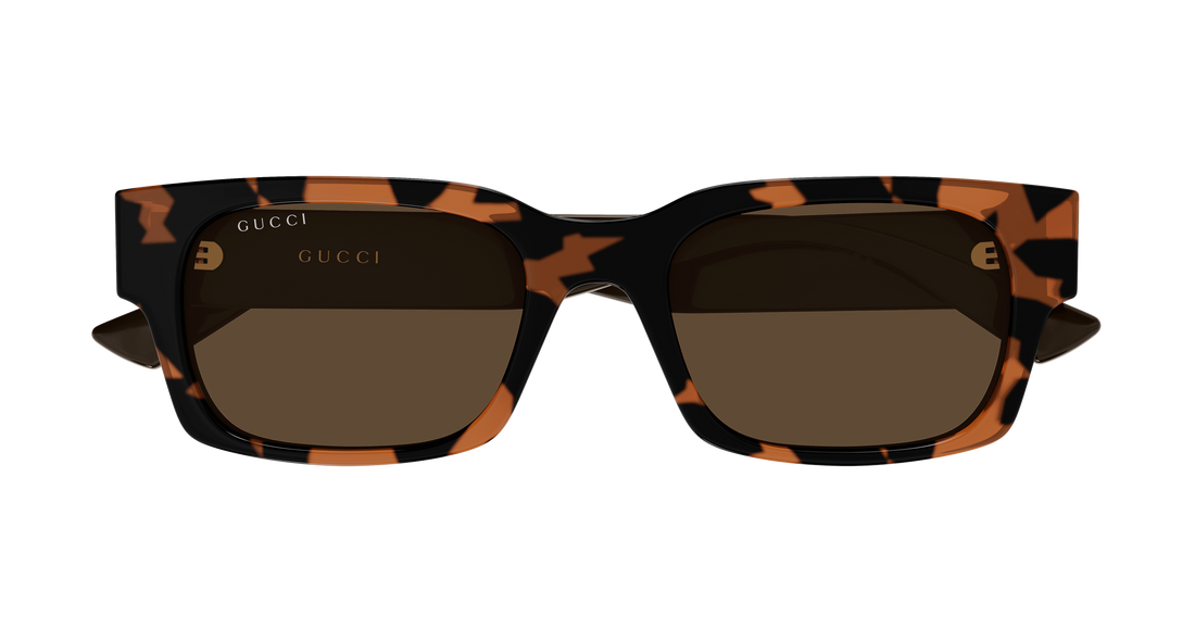 Óculos de sol gucci gg2084s 003 havana rectangular / squared masculino tamanho 52mm - Vista de detalhe