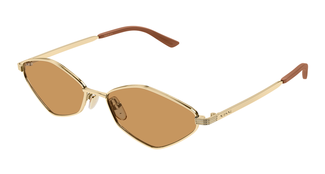 Lunettes de soleil gucci gg2222s 003 dorado geometrical/directional femenino taille 56mm - Vue principale