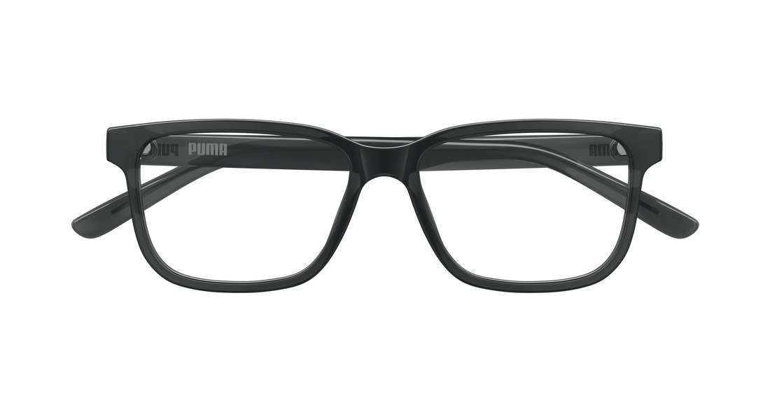 Occhiali da vista puma pu0530o 002 gris rectangular / squared masculino taglia 55mm - Vista dettagliata