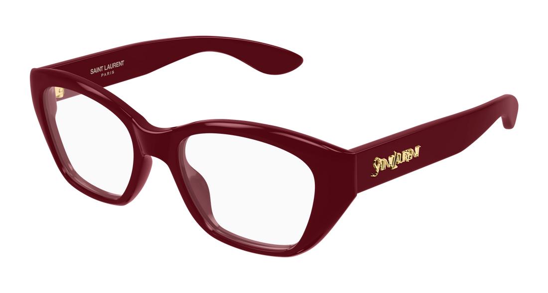 Brillen saint laurent sl 924/f 005 rojo cat eye femenino größe 53mm - Hauptansicht