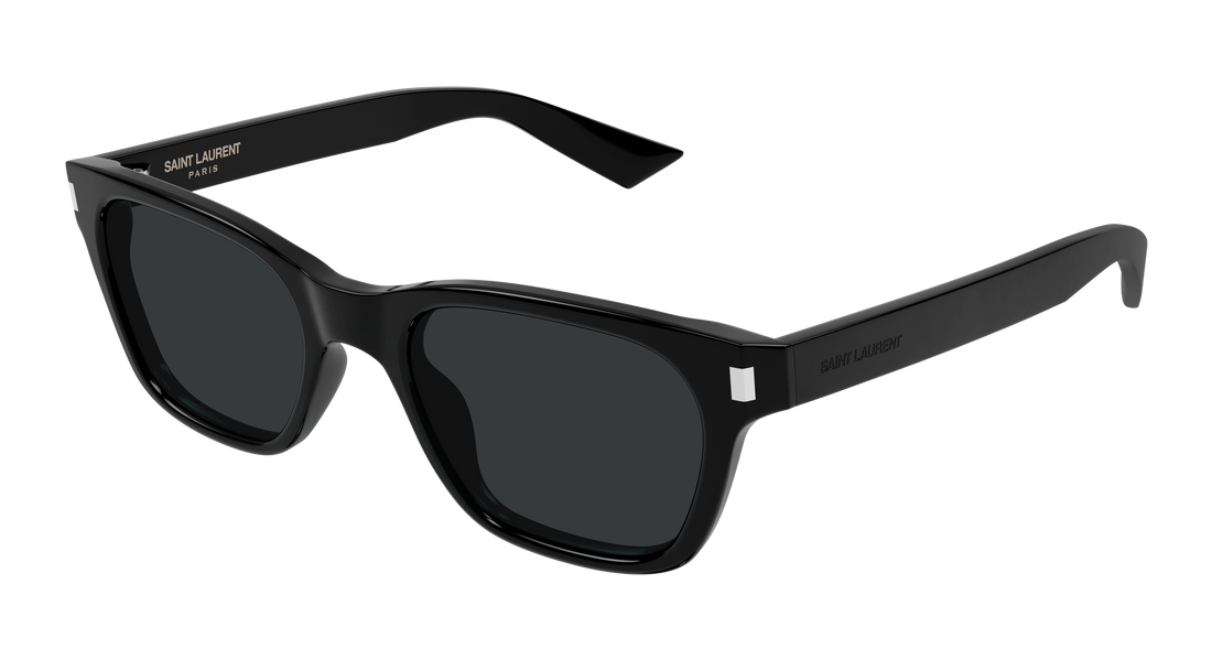 Óculos de sol saint laurent sl 874 001 negro rectangular / squared unisex tamanho 52mm - Vista principal