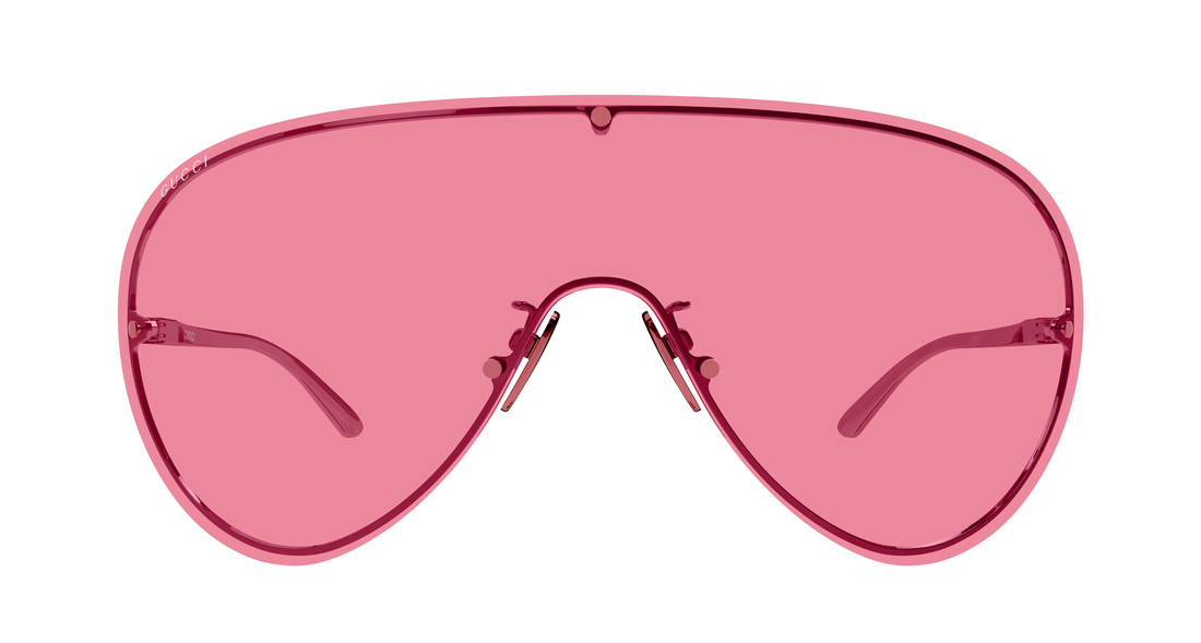 Sonnenbrillen gucci gg2271s 003 rojo shield femenino größe 99mm - Detailansicht