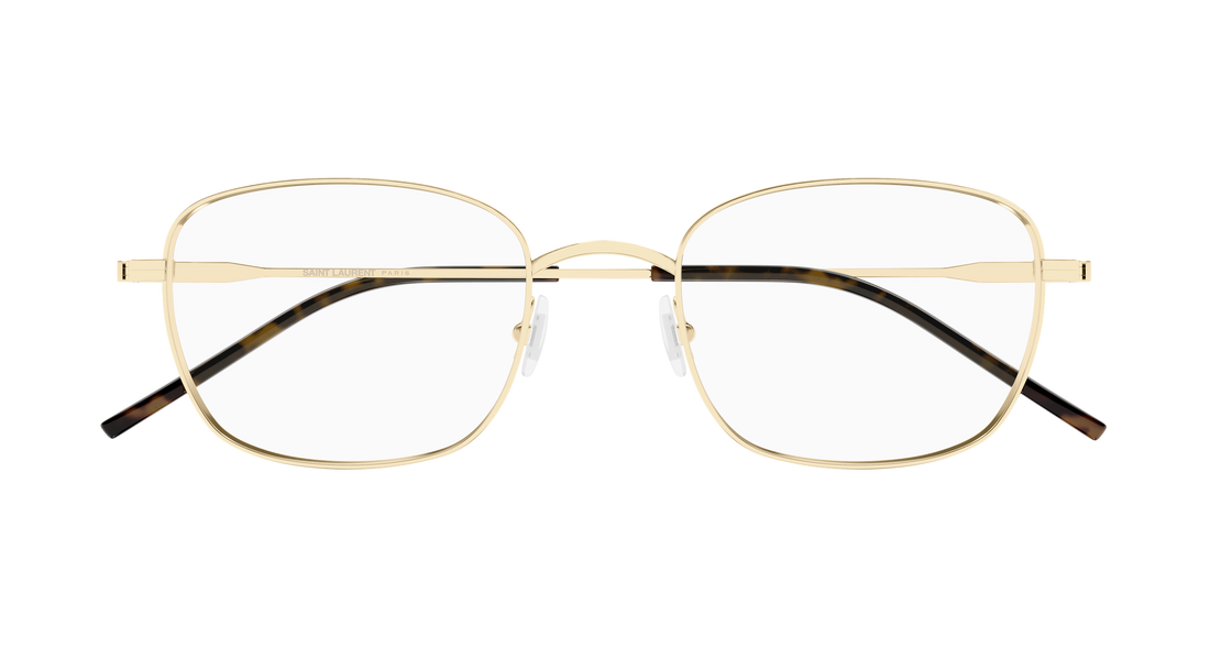 Brillen saint laurent sl 887 003 dorado round/oval/panthos unisex größe 52mm - Detailansicht