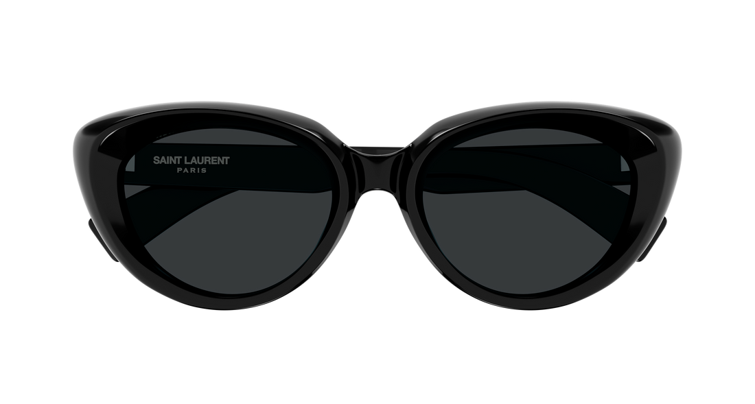 Óculos de sol saint laurent sl 859 001 negro cat eye femenino tamanho 53mm - Vista de detalhe